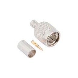 1 pcs : 122426 - RF Connectors / Coaxial Connectors TNC CRIMP PLUG 59U 75 OHM