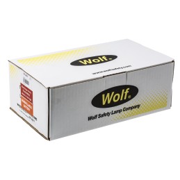 1 pcs - Wolf Safety R-55H ATEX, IECEx LED Torch Yellow - Rechargeable 80 lm, 195 mm