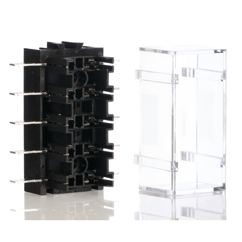 1 pcs - Littelfuse 15A Screw Mount ATO Blade Fuse Block, 32V