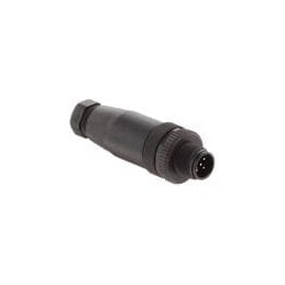 1 pcs : 1662256 - Circular Metric Connectors M12 PLG 5P PG7 BLK