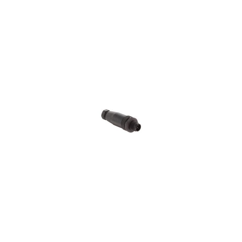 1 pcs : 1662256 - Circular Metric Connectors M12 PLG 5P PG7 BLK