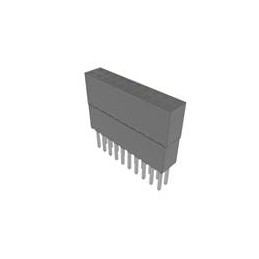 1 pcs : ESQ-110-34-L-D - PC/104 Connectors Elevated Socket Strip, 0.100' Pitch