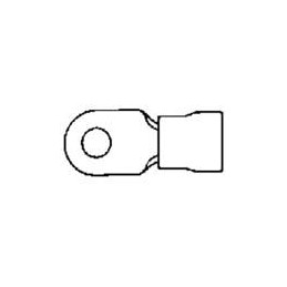 1 pcs : 53943-1 - Terminals PVC-TERM 08AWG RED