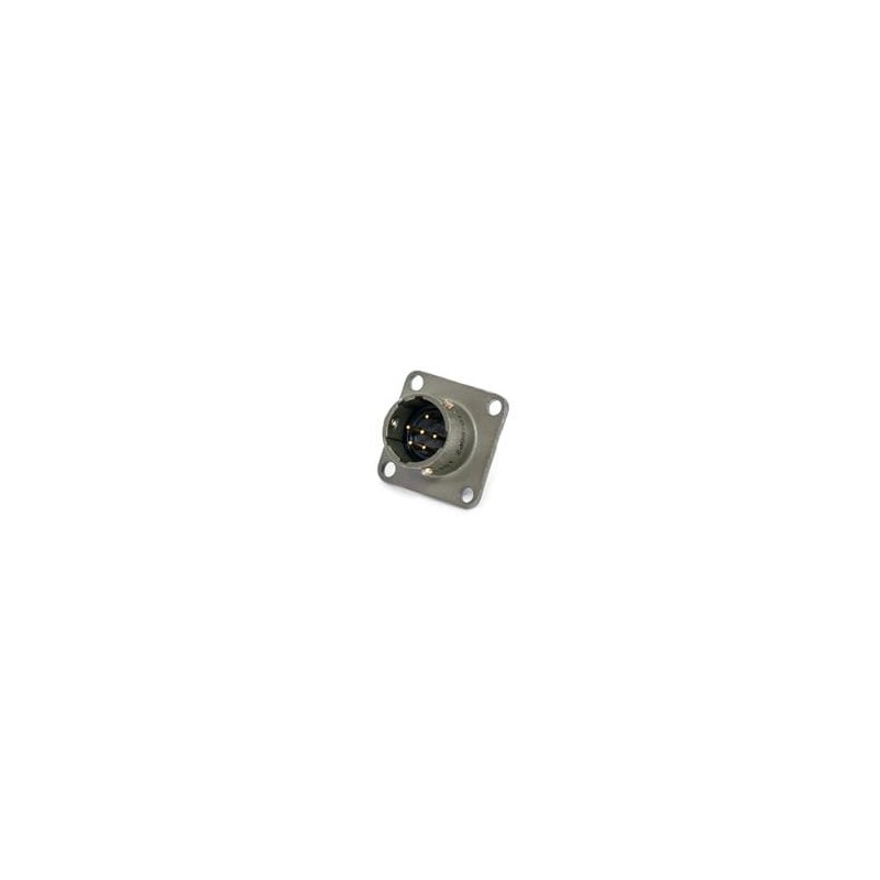 1 pcs : PT02E-8-3P - Circular MIL Spec Connector 3P Size 8 Box Mount Pin Receptacle