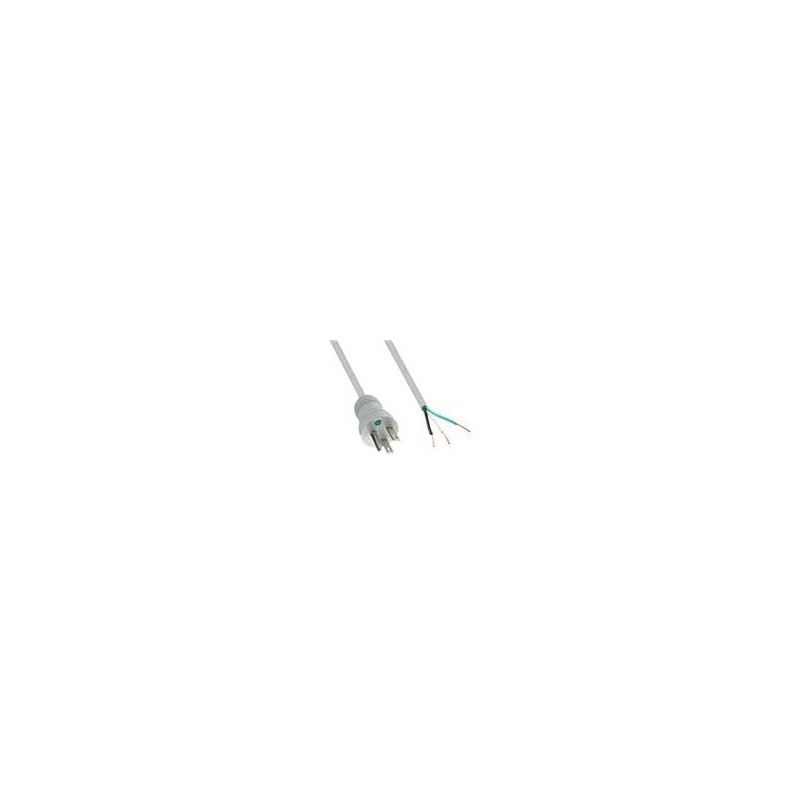 1 pcs : 242003-06 - AC Power Leads 10'0' 3 X 18 GRAY