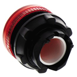 1 pcs - Schneider Electric Red Pilot Light Head, 22mm Cutout ZB5 Series