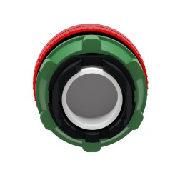 1 pcs - Schneider Electric Red Pilot Light Head, 22mm Cutout ZB5 Series