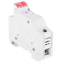 1 pcs - Eaton 32A Rail Mount Fuse Holder for 10 x 38mm Fuse, 1P, 690V ac