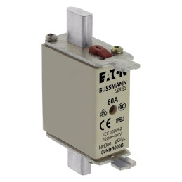 1 pcs - Eaton 80A Centred Tag Fuse, NH000, 500V ac