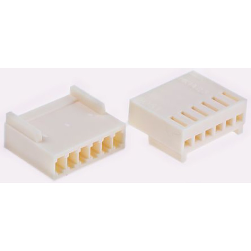 1000 pcs - Molex, KK Female Crimp Connector Housing, 2.5mm Pitch, 6 Way, 1 Row