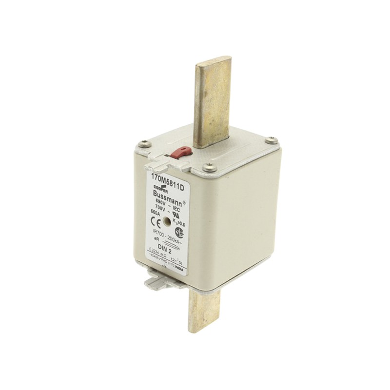 1 pcs - Eaton 550A Centred Tag Fuse, 690V ac