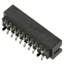 5 pcs - Molex Milli-Grid Series Straight Surface Mount PCB Header, 20 Contact(s), 2.0mm Pitch, 2 Row(s), Shrouded