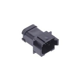 1 pcs : DT04-08PB-P026 - Automotive Connectors REC, 8P, BLK, BUSBAR 2X4, NICKEL, B