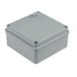 1 pcs - ABB Grey Thermoplastic Junction Box, IP65, 100 x 100x 50mm