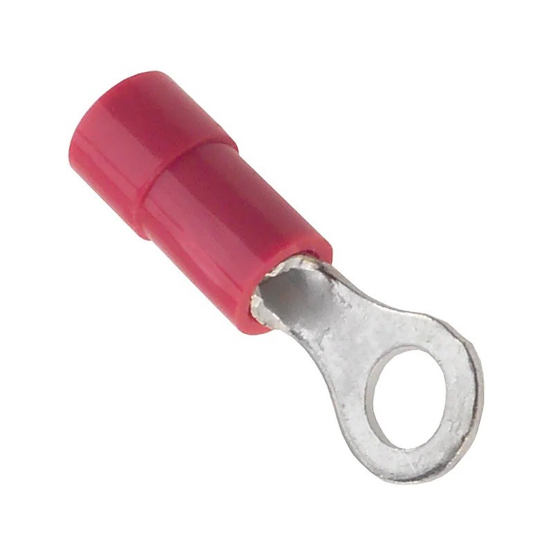 1000 pcs - Molex, 19070 Insulated Crimp Ring Terminal, 5-6 (M3-3.5) Stud Size