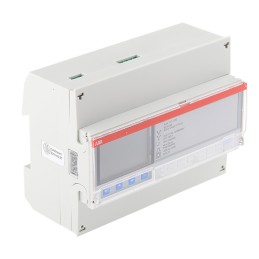 1 pcs - ABB 3 Phase LCD Energy Meter, Type Transformer Connected