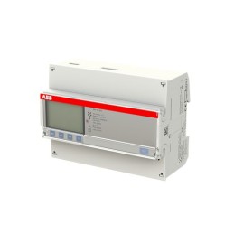 1 pcs - ABB 3 Phase LCD Energy Meter, Type Transformer Connected