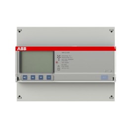 1 pcs - ABB 3 Phase LCD Energy Meter, Type Transformer Connected
