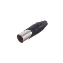 1 pcs : AX3M BULK - XLR Connectors 3 Pole XLR Male Cable Connector Nickel Finish