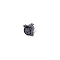 1 pcs : NC3FAAV2-0 - XLR Connectors 3P FEMALE VERT NO LATCH