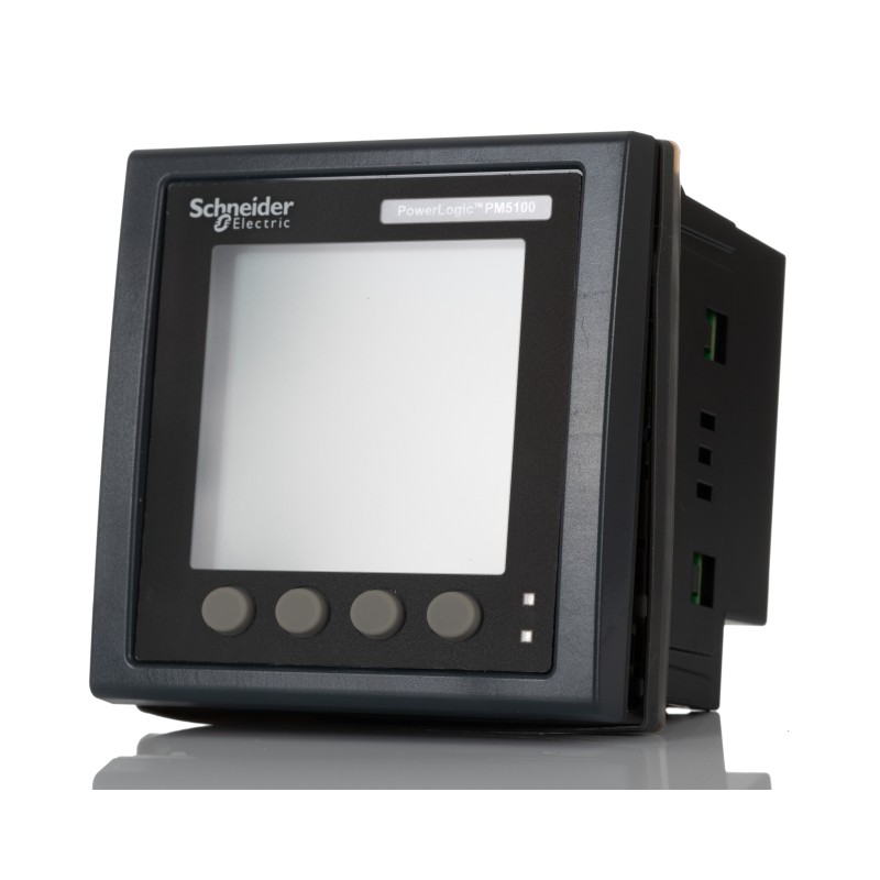 1 pcs - Schneider Electric 3 Phase LCD Digital Power Meter, Type