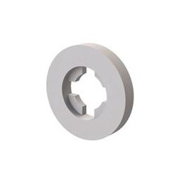 1 pcs : 16FWRT006062 - Washers Retaining Washer, for 6 Screw, .062 Thick, Natural,Nylon,.198 ID,.128 ID 2