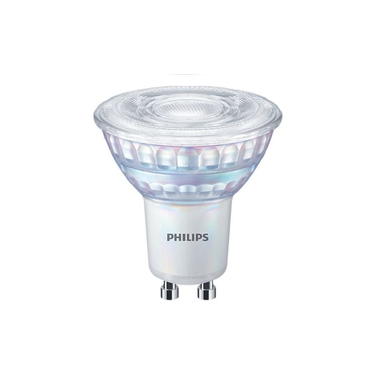 1 pcs - Philips CorePro GU10 LED GLS Bulb 3 W(35W), 3000K, White, PAR 16 shape