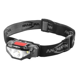 1 pcs - Ansmann LED Head Torch 65 lm, 80 m Range