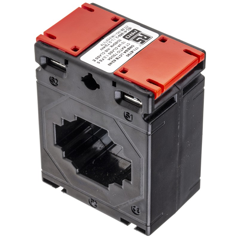1 pcs - RS PRO Base Mounted Current Transformer, 750A Input, 750:5, 5 A Output, 40 x 11mm Bore