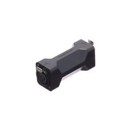 1 pcs : AC3F3FDW - XLR Connectors 3 Pole XLR Female to Female Blank D Shell In-line Adapter Pre-wired Black Finish