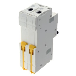 1 pcs - Schneider Electric RCBO, 10A Current Rating, 2P Poles, 30mA Trip Sensitivity, Type C, Acti 9 Range