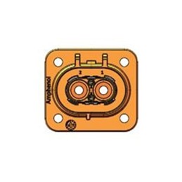 1 pcs : ELR2A03 - Automotive Connectors Receptacle 2 Pole 6.0mm Key A