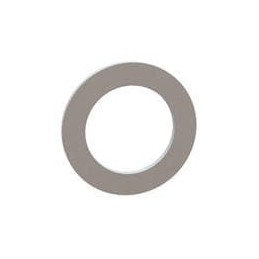 1 pcs : 17W05605 - Washers Flat Washer, .373 ID, .560 OD, .031 Thick, Natural, Nylon