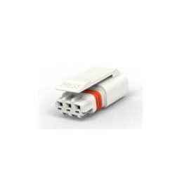 1 pcs : 1-2834074-3 - Lighting Connectors 3P PLUG, MINI IP67 CONN,WHITE