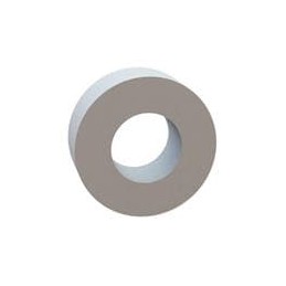 1 pcs : 17W02506 - Washers Flat Washer, .125 ID, .250 OD, .095 Thick, Natural, Nylon