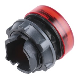 1 pcs - Schneider Electric Red Pilot Light Head, 22mm Cutout Harmony XB5 Series