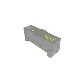 1 pcs : HTEC8-120-01-S-DV-A-K-TR - Standard Card Edge Connectors 0.80 mm 20P Rugged High-Speed Edge Card