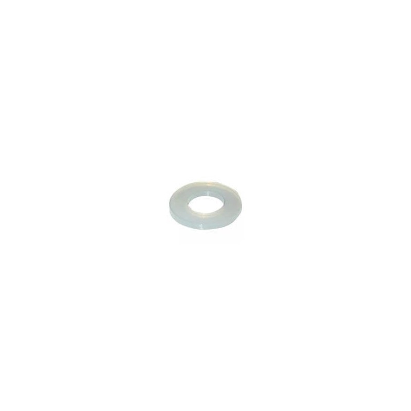 1 pcs : 17W06871 - Washers Flat Washer, .260 ID, .687 OD, .060 Thick, Natural, Nylon