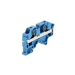 1 pcs : ZK10-BL - DIN Rail Terminal Blocks Pow SNK PI-Spring