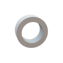 1 pcs : 17W02509 - Washers Flat Washer, .171 ID, .250 OD, .100 Thick, Natural, Nylon