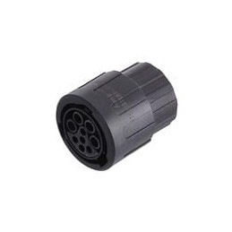 1 pcs : RTS6BS16N09SHEC03 - Standard Circular Connector Strt Plug w endcap 4+5 POS SZ 16 Socket