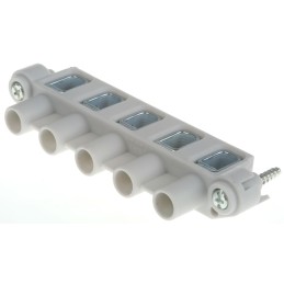 5 pcs - Abox PS Terminal Block Housing, Cable Mount, 6.0mm²
