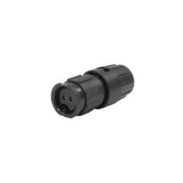 1 pcs : W8282-2SG-P-3DC - Standard Circular Connector 220 F Short Backshell DaisyChain Gromet