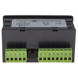 1 pcs - Lumel N24 LED Digital Panel Multi-Function Meter for 0 - 20 mA, 92mm x 45mm