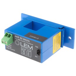 1 pcs - LEM AKR Series Current Transformer, 50A Input, 50:1, 4 - 20 mA Output, 21.7mm Bore, 24 V dc, 150 V ac