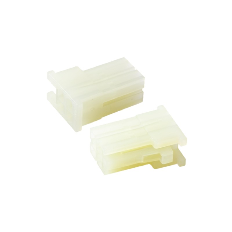 5 pcs - TE Connectivity Male Connector Housing, 5.8mm Pitch, 4 Way, 2 Row