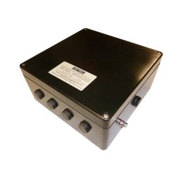 1 pcs - CE-TEK CEP Series Black Polyester Junction Box, IP66, IECEx, 250 x 120 x 255mm
