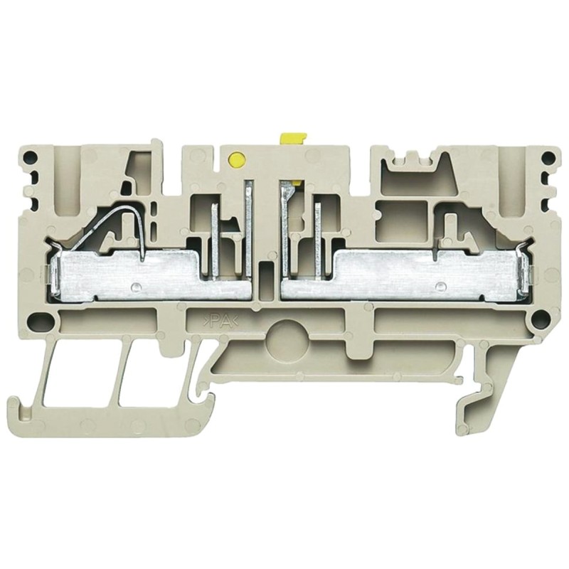 5 pcs - Weidmuller P Series Blue Disconnect Terminal Block, 0.5 - 6mm², Single-Level, Push In Termination