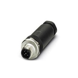 1 pcs : 1681460 - Circular Metric Connectors M12 PLG 5P PG9 BLK