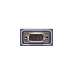 1 pcs : HDB-15PMMP-SA8001 - D-Sub High Density Connectors 15PIN MALE PANEL PCB 180